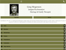 Tablet Screenshot of gregmogenson.com